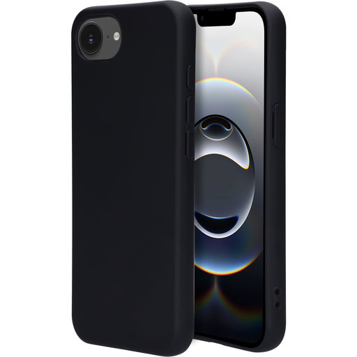 Silicone Cover Apple iPhone 16e Black