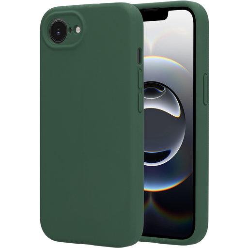Silicone Cover Apple iPhone 16e Forest Green