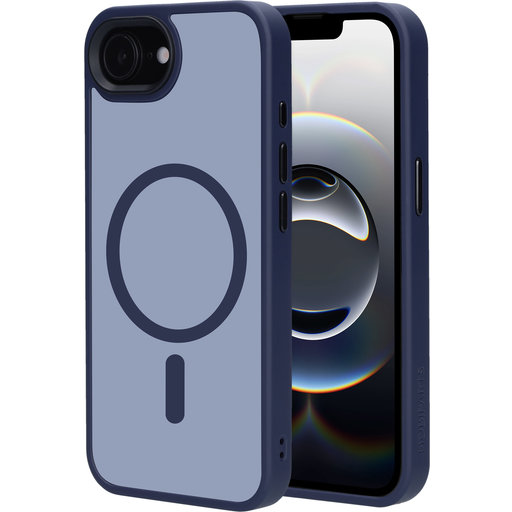 Hardcover Apple iPhone 16e Satin Blue (Magsafe Compatible)