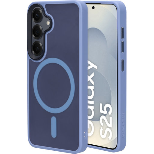 Hardcover Samsung Galaxy S25 Satin Light Blue (Magsafe Compatible)