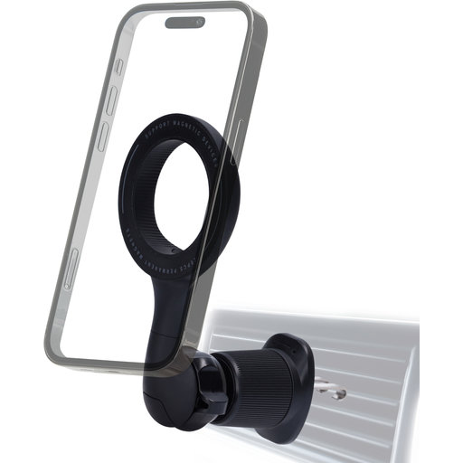 Magnetic Air Vent Holder Black