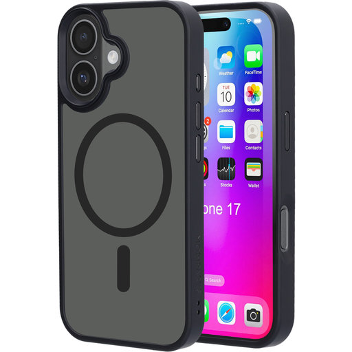 Hardcover Apple iPhone 17 Satin Black (Magsafe Compatible)