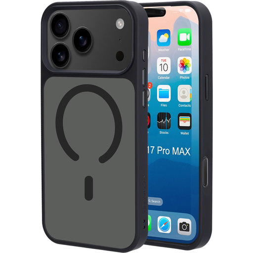 Hardcover Apple iPhone 17 Pro Max Satin Black (Magsafe Compatible)