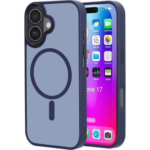 Hardcover Apple iPhone 17 Satin Blue (Magsafe Compatible)