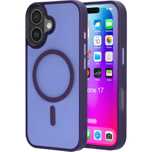 Hardcover Apple iPhone 17 Satin Purple (Magsafe Compatible)