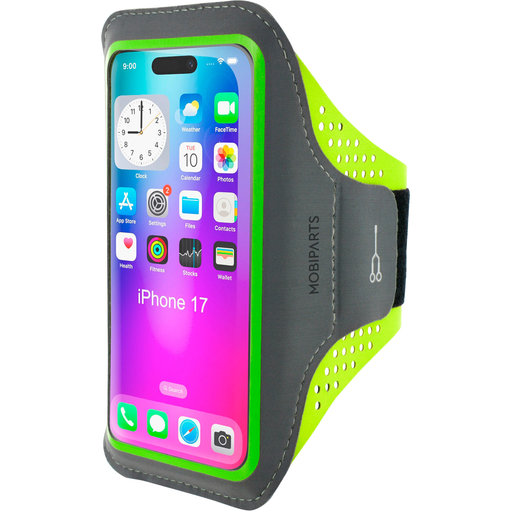 Comfort Fit Sport Armband Apple iPhone 17 Neon Green