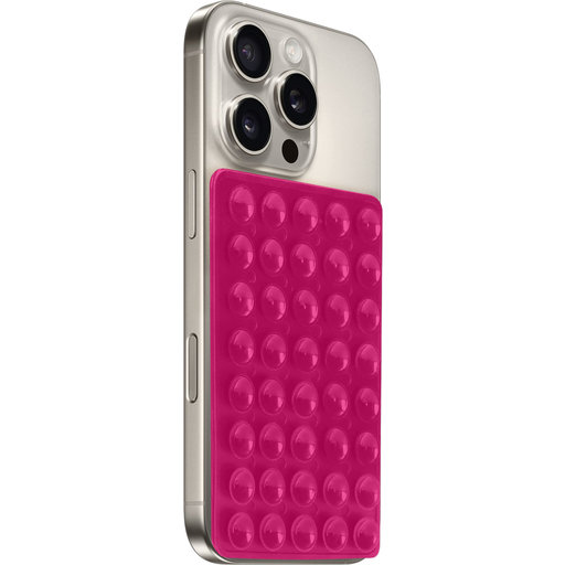 Silicone Sticky Pad Magenta