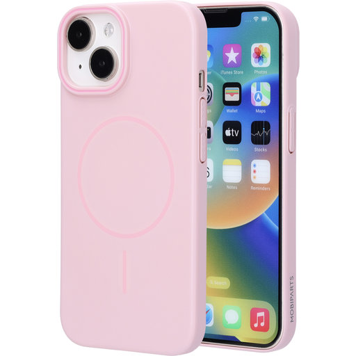 Slim Line Case Apple iPhone 15 (MagSafe Compatible) Blush Pink