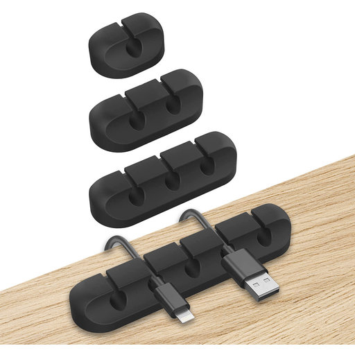 Cable Organiser (self sticking) Bulk (10-pack)