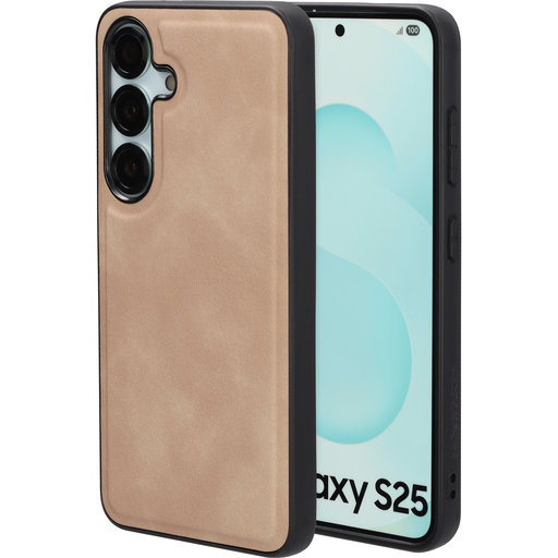 Classic  Backcover Samsung Galaxy S25 Moonstone Beige (MagSafe Compatible)
