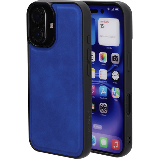 Classic  Backcover Apple iPhone 16 Sapphire Blue (MagSafe Compatible)