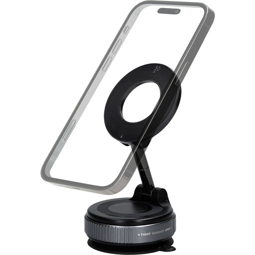 Vacuum Suction Holder Black