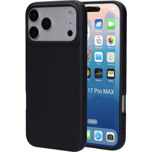 Silicone Cover Apple iPhone 17 Pro Max Black