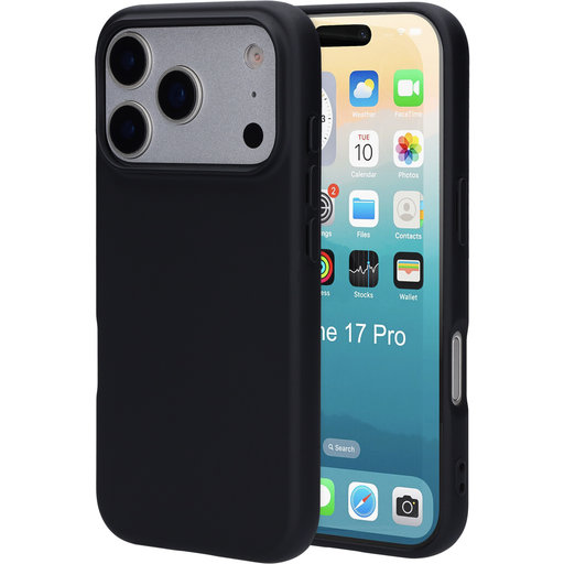Silicone Cover Apple iPhone 17 Pro Black