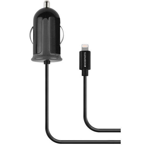 Car Charger Apple Lightning 2.4A Black