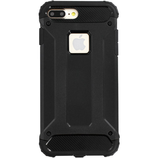 Rugged Shield Case Apple iPhone 7 Plus/ 8 Plus Black (Bulk)
