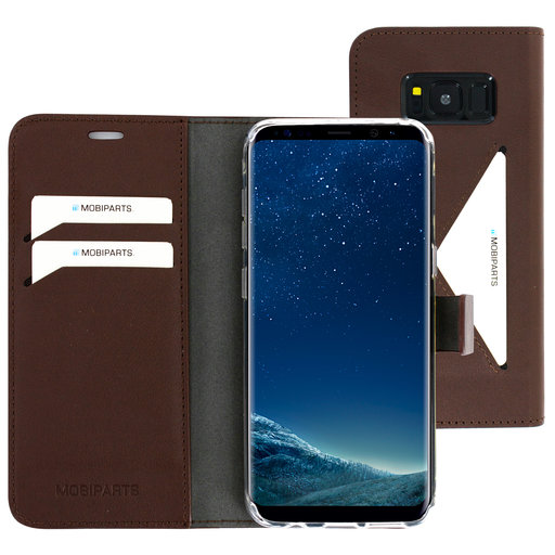 Classic Wallet Case Samsung Galaxy S8 Brown
