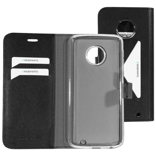 Classic Wallet Case Motorola Moto G6 Plus Black