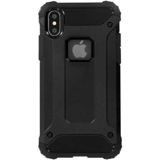 Rugged Shield Case Apple iPhone X/XS Black (Bulk)