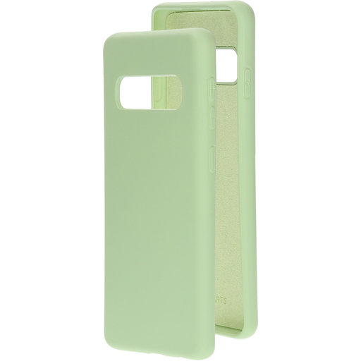 Silicone Cover Samsung Galaxy S10 Pistache Green