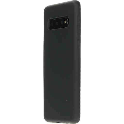 Mobiparts Silicone Cover Samsung Galaxy S10 Black