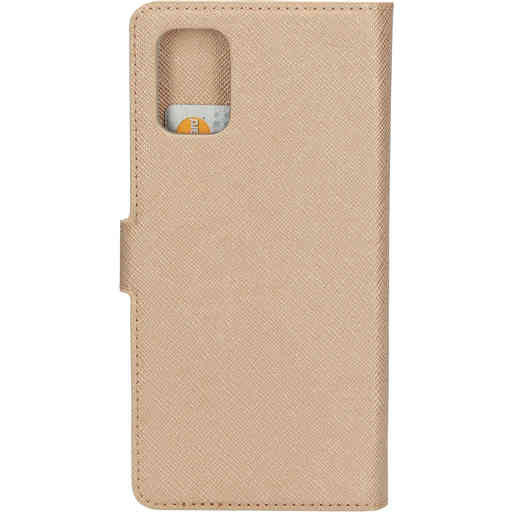 Mobiparts Saffiano Wallet Case Samsung Galaxy A71 (2020) Copper