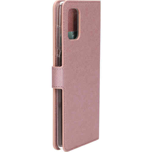Mobiparts Saffiano Wallet Case Samsung Galaxy A71 (2020) Pink