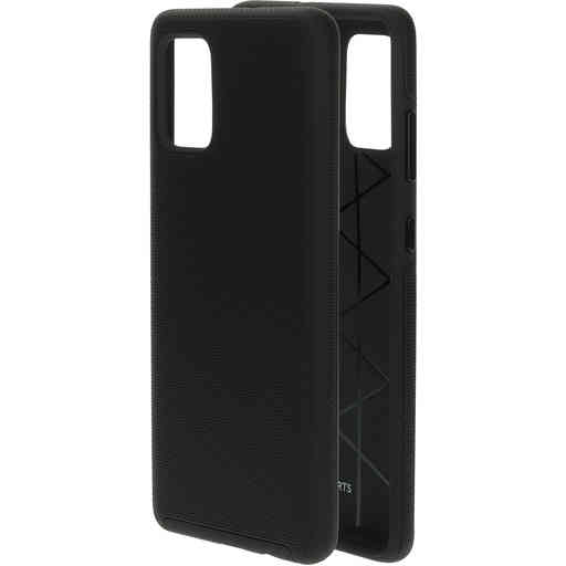 Mobiparts Rugged Tough Grip Case Samsung Galaxy A71 (2020) Black (Bulk)