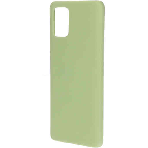 Mobiparts Silicone Cover Samsung Galaxy A71 (2020) Pistache Green