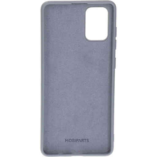 Mobiparts Silicone Cover Samsung Galaxy A71 (2020) Royal Grey