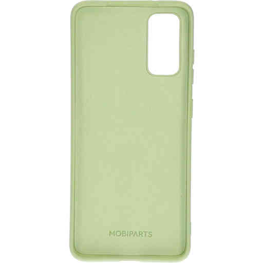 Mobiparts Silicone Cover Samsung Galaxy S20 4G/5G Pistache Green