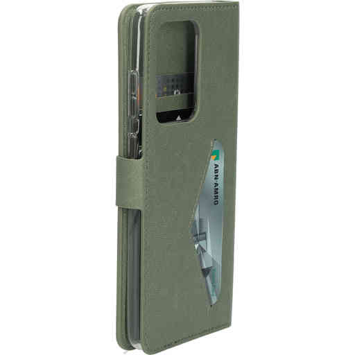 Mobiparts Classic Wallet Case Samsung Galaxy S20 Ultra 4G/5G Stone Green