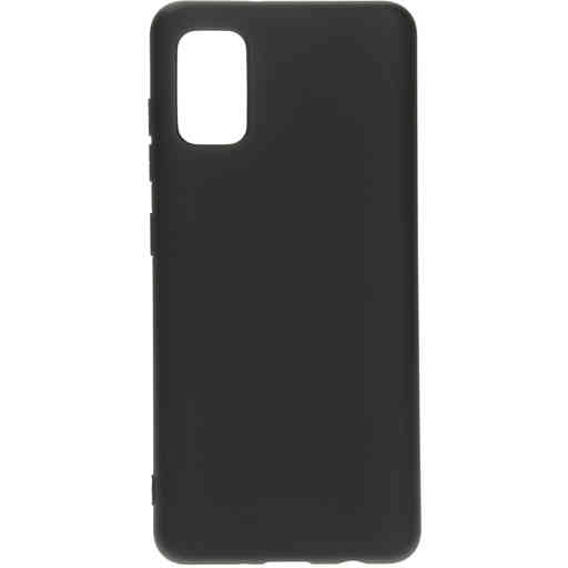 Mobiparts Silicone Cover Samsung Galaxy A41 (2020) Black