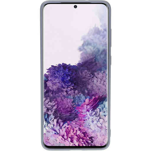 Mobiparts Silicone Cover Samsung Galaxy S20 Plus 4G/5G Royal Grey