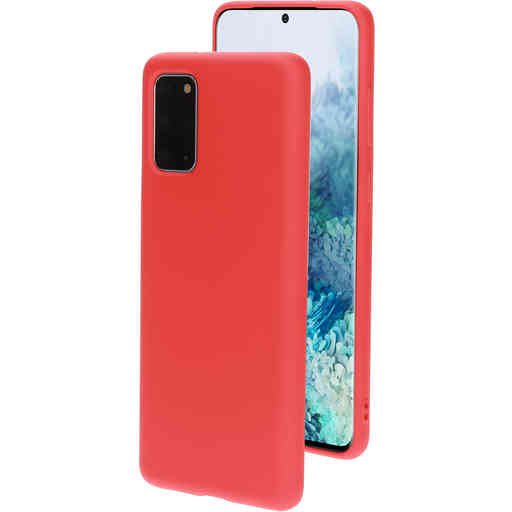 Mobiparts Silicone Cover Samsung Galaxy S20 Plus 4G/5G Scarlet Red