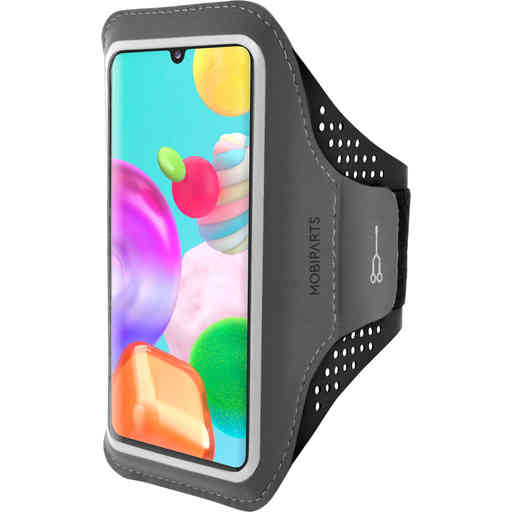 Mobiparts Comfort Fit Sport Armband Samsung Galaxy A41 (2020) Black