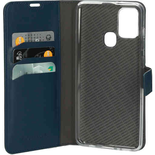 Mobiparts Classic Wallet Case Samsung Galaxy A21s (2020) Blue