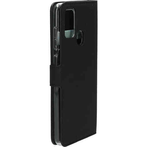 Mobiparts Saffiano Wallet Case Samsung Galaxy A21s (2020) Black