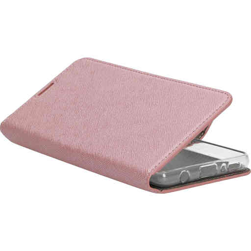 Mobiparts Saffiano Wallet Case Samsung Galaxy A21s (2020) Pink