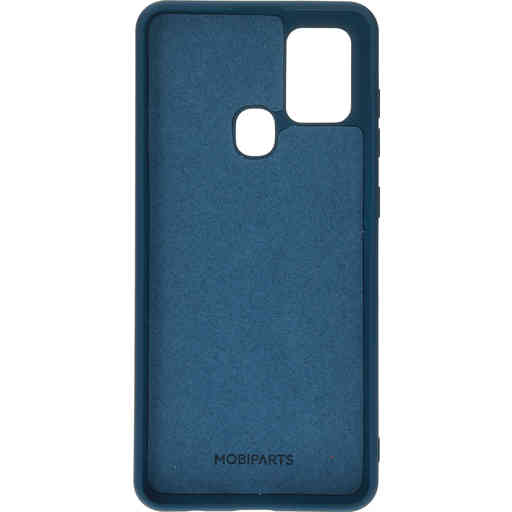 Mobiparts Silicone Cover Samsung Galaxy A21s (2020) Blueberry Blue