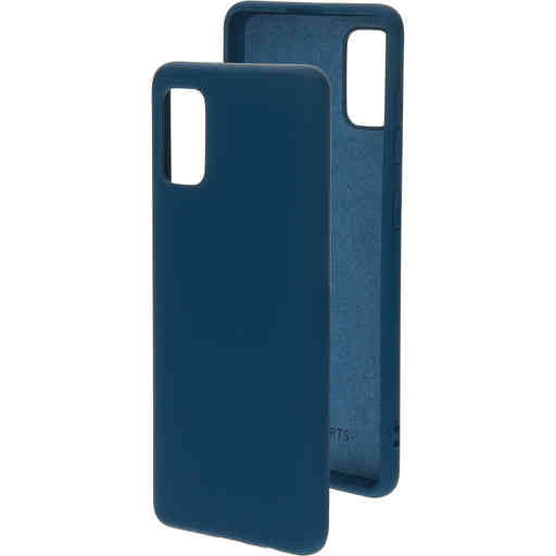 Mobiparts Silicone Cover Samsung Galaxy A41 (2020) Blueberry Blue