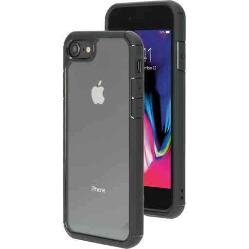 Mobiparts Rugged Clear Case Apple iPhone 7/8/SE (2020/2022) Black