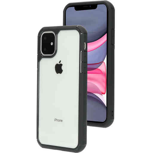 Mobiparts Rugged Clear Case Apple iPhone 11 Black