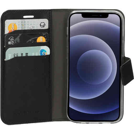 Mobiparts Classic Wallet Case Apple iPhone 12 Mini Black