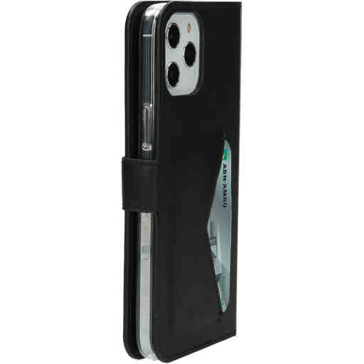 Mobiparts Classic Wallet Case Apple iPhone 12 Pro Max Black