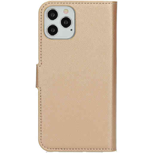 Mobiparts Saffiano Wallet Case Apple iPhone 12/12 Pro Copper
