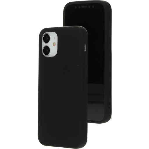 Mobiparts Silicone Cover Apple iPhone 12 Mini Black