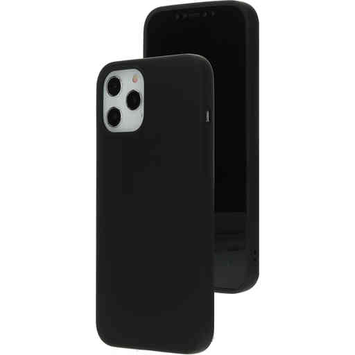 Mobiparts Silicone Cover Apple iPhone 12 Pro Max Black