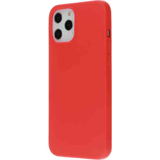 Mobiparts Silicone Cover Apple iPhone 12 Pro Max Scarlet Red