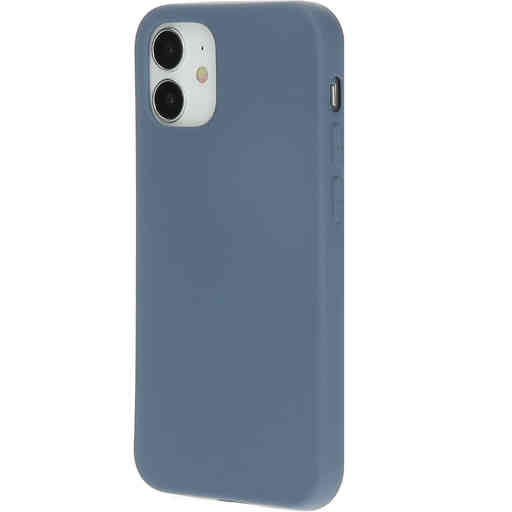 Mobiparts Silicone Cover Apple iPhone 12 Mini Royal Grey